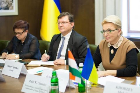 Міністр охорони здоров’я України Раїса Богатирьова зустрілася з Послом Індії в Україні Раджівом Кумаром Чандером
